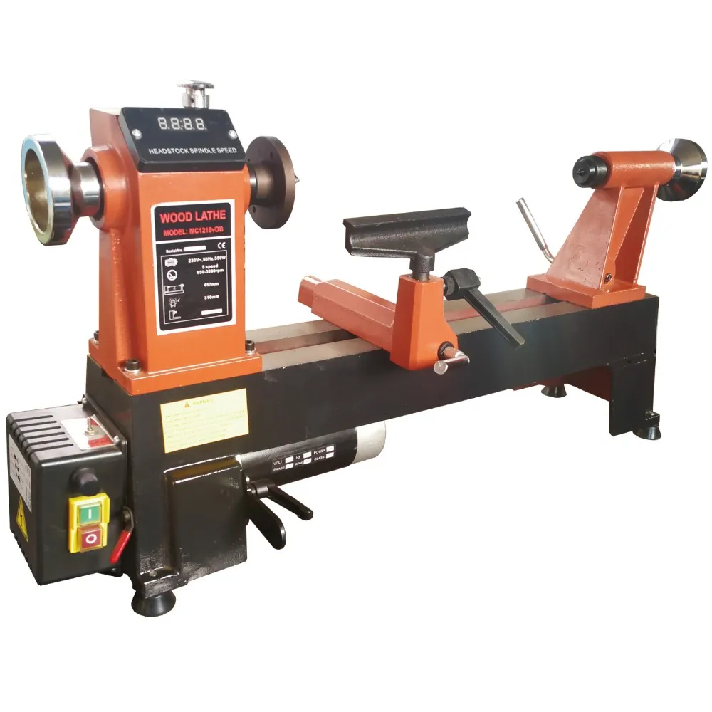 Mc1218vdb Wood Lathe,Motor For Wood Lathe Motor,Variable Speed Wood