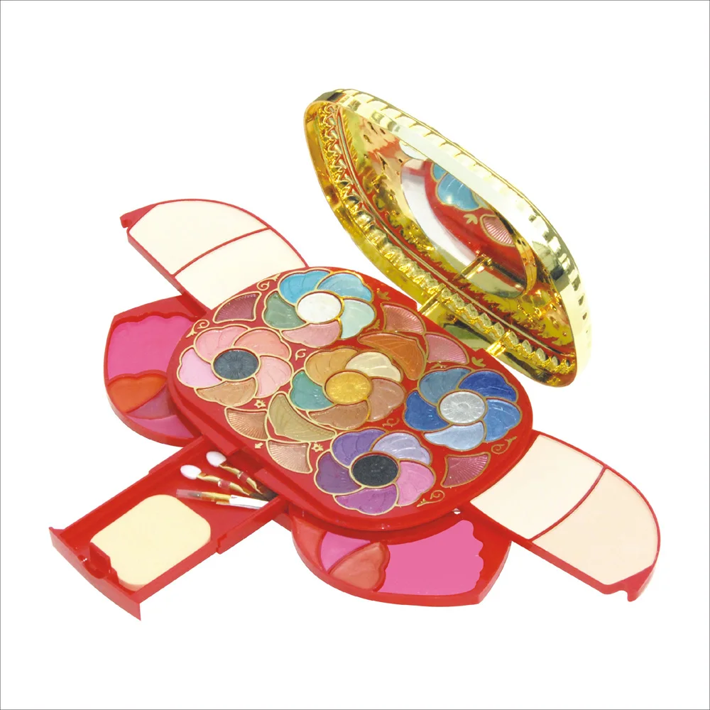 
AP3116W LCHEAR brand gold and red bag cosmetic bag cheap wholesale price of makeup kit box 