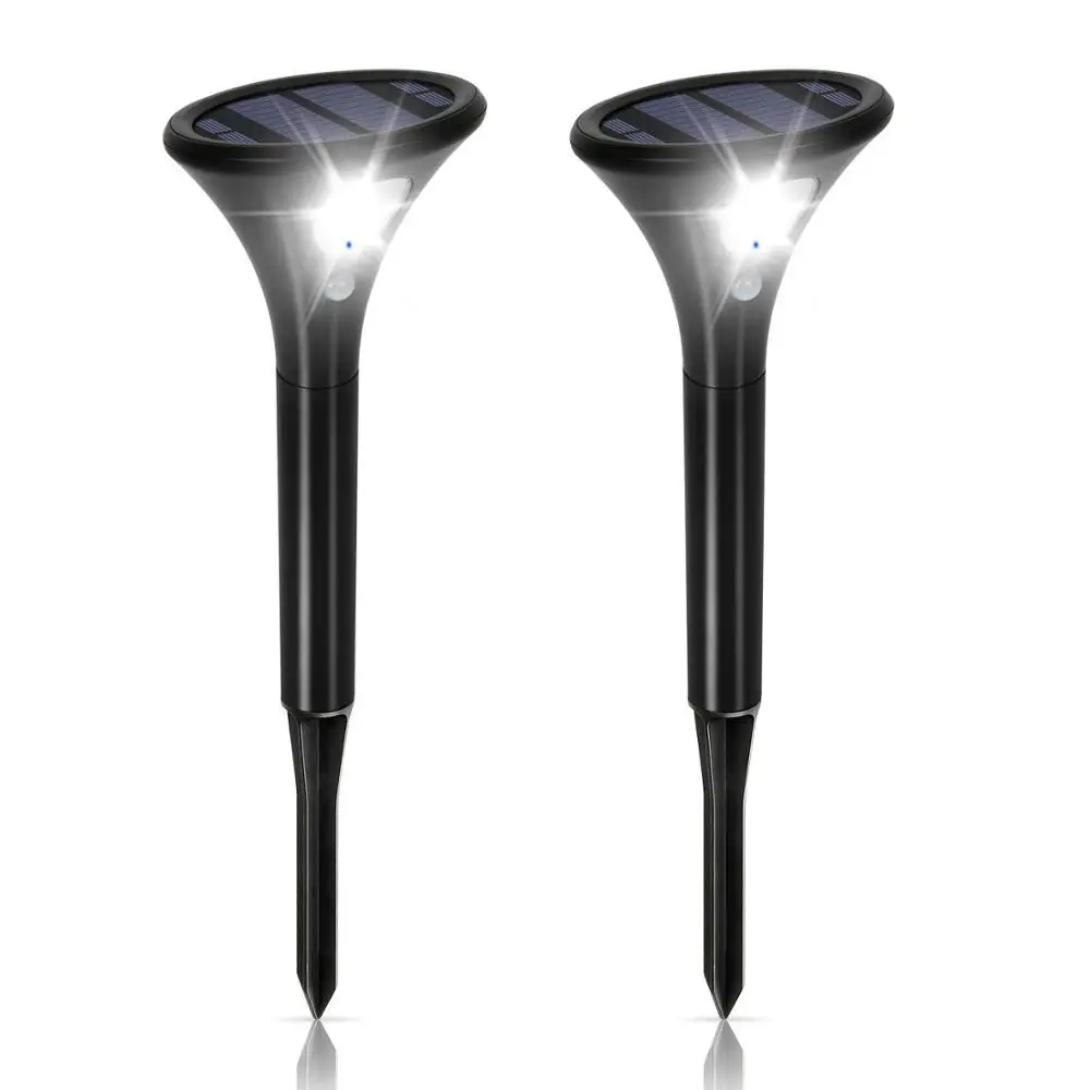 Outdoor Solar Lights, Solar Path Lights with Motion Sensor