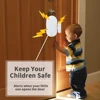 Monitored home security alarm systems sensor exit door alarm