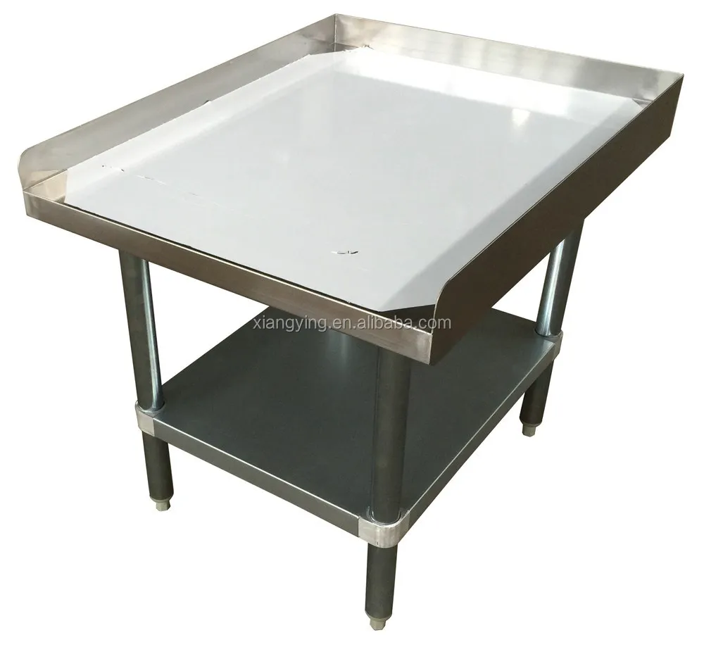 Stainless Steel Equipment Grill Stand,With Undershelf For Restaurant