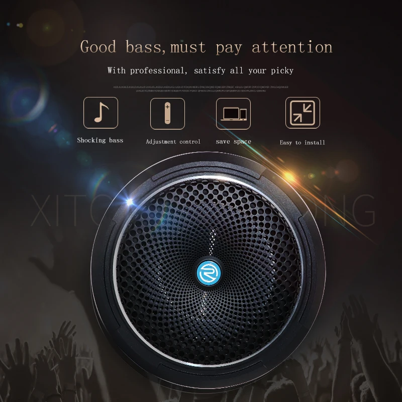 2018 High Quality 8 Inch Car Audio Accessory Underseat Car Audio