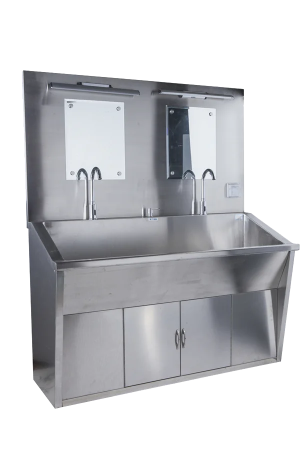 Hand washing cupboard Station surgical Scrub washing Bay
