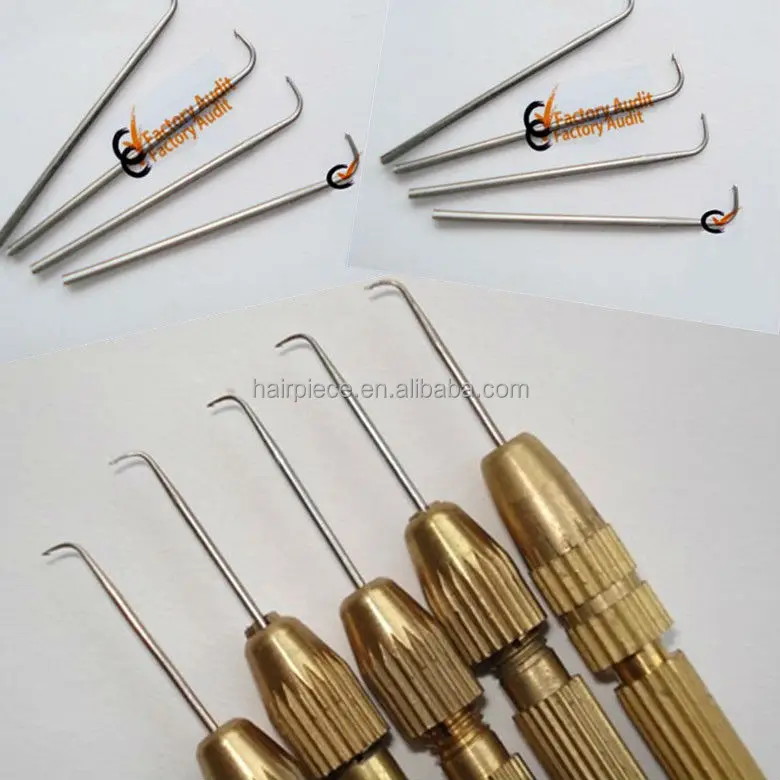 Popular Hot Selling Hair Wig Needle For Hair Extension Tools Metal Hair