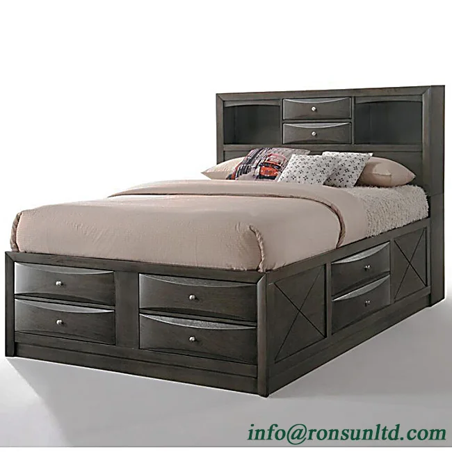 Solid Wood Full Size Platform Bed Frame Buy Solid Wood Platform