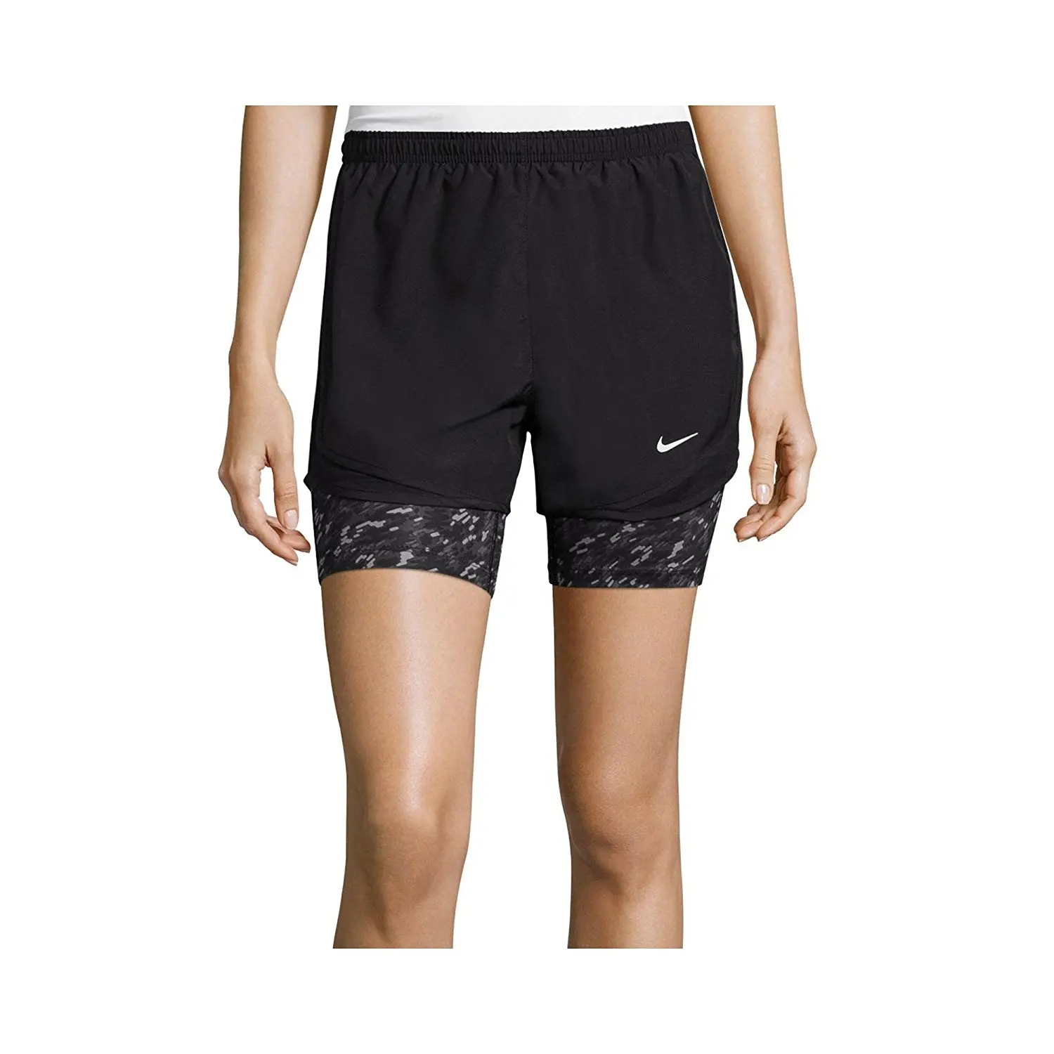 nike 2 in 1 tempo shorts
