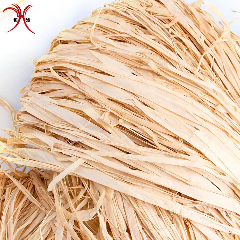 Wholesale High Quality 1kg Dried Grass Roll Natural Raffia For