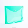 clear plastic pvc zip lock A4 A5 zip lock waterproof document file bag