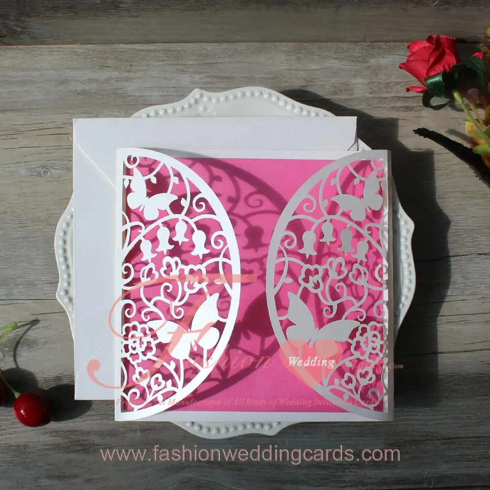 Personnalisé papillons ivoire wedding Post Box-chaque couleur NOUVEAU