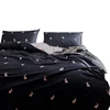 60S combed 100% egyptian cotton home cot duvet set home bedding sheet set 3d digital printed