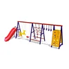 Multifunctional slide with swing fitness equipment kids outdoor fitness equipment for sale