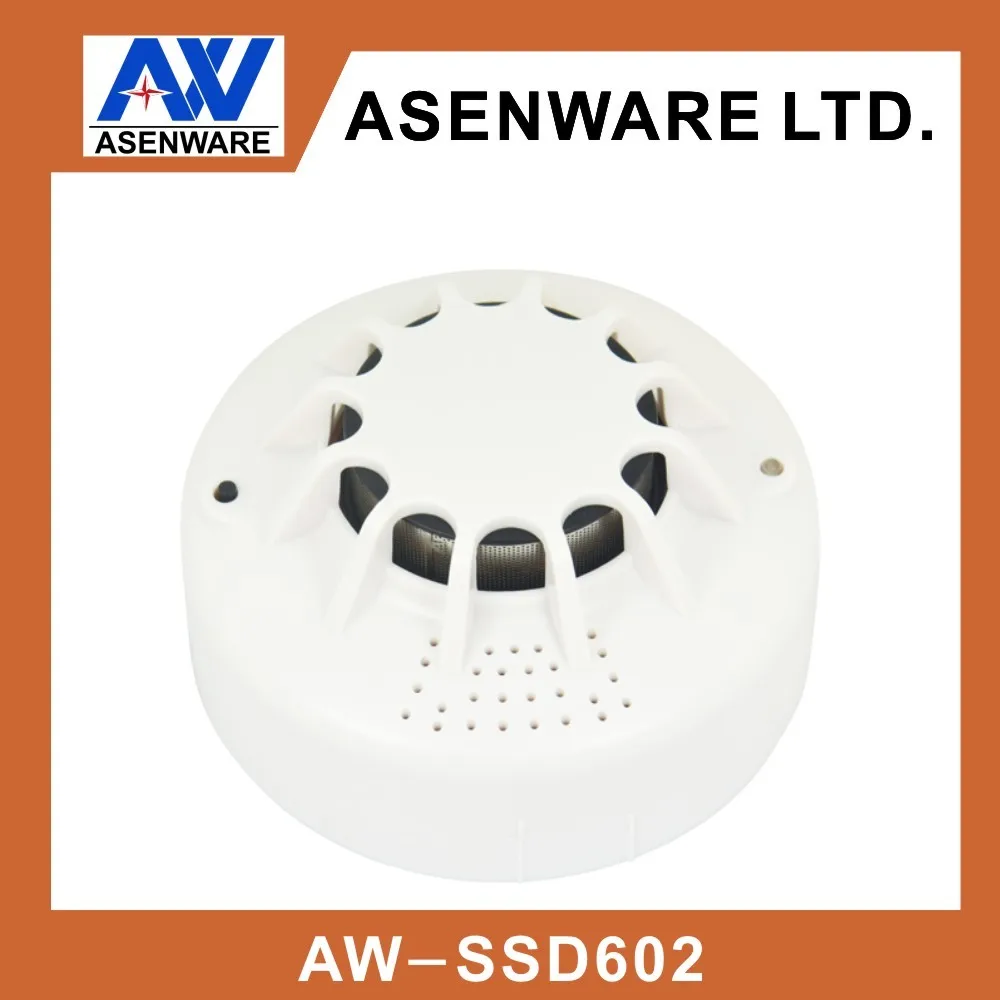 Independent 9V Battery Operated Fire Alarm Photoelectric Smoke Detector