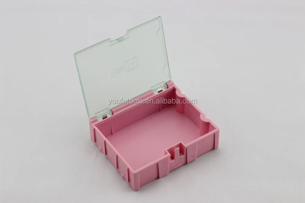 Plastic SMT SMD Kit Tool Components Boxes Laboratory Storage Parts Containers 