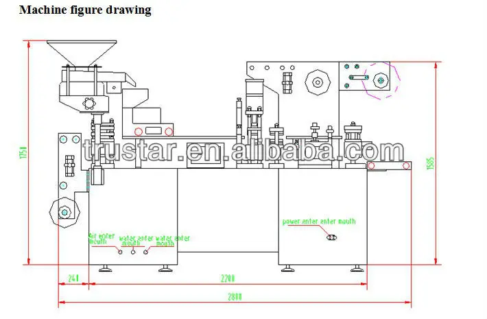 machine drawing