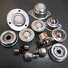 Curve Conveyor Roller Series Tapered Sleeve Roller , press fit roller transfer skate wheel , transport ball transfer whee caster