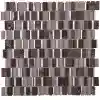 Italian tile wholesale style selections rhombus mix glass and stone mosaic tile backsplash slate