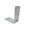 Custom fabrication square building construction cabinet shelf metal angle bracket