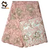 Wholesale wedding lace fabric African net lace fabric