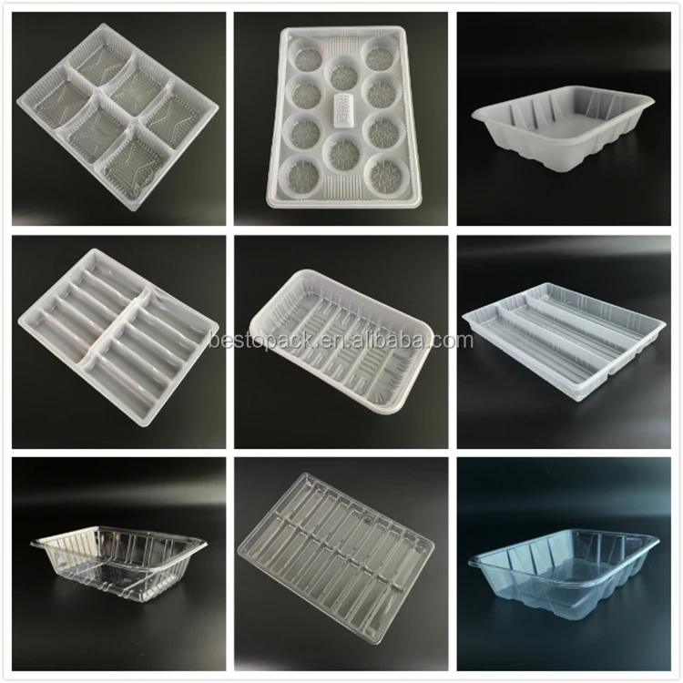 Food Grade Frozen Dumpling Package Pet Pp Pvc Compartment Plastic