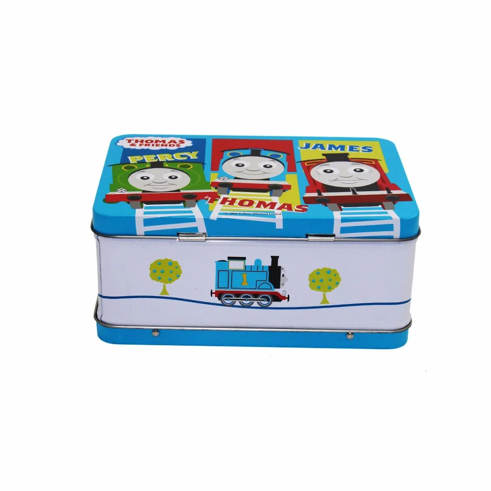 Custom Tin Lunch Box With Handle For Kids Food Package - Buy Custom ...