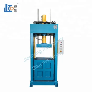 Good Quality Clothes Press Baling Machine;waste Textile Compress Baler