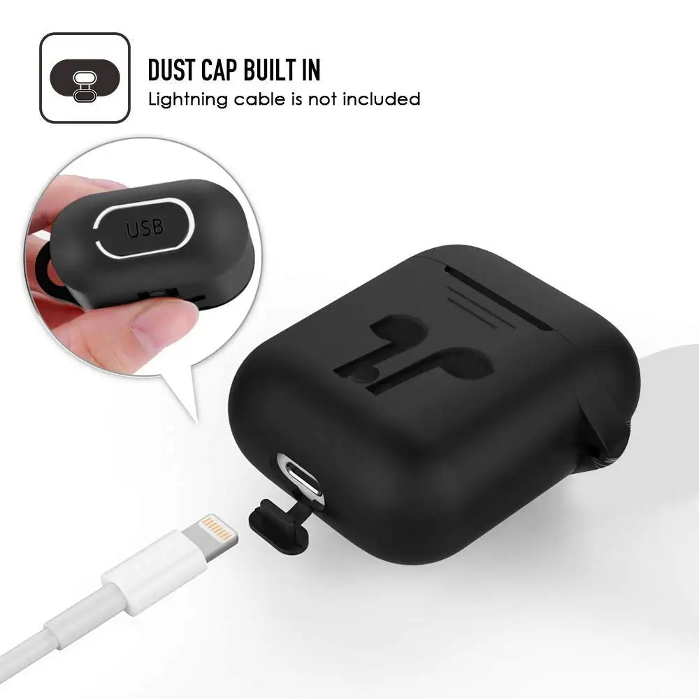 Cheaper Earbuds Wireless Earphones Cover Sport For Earpod Case Stereo