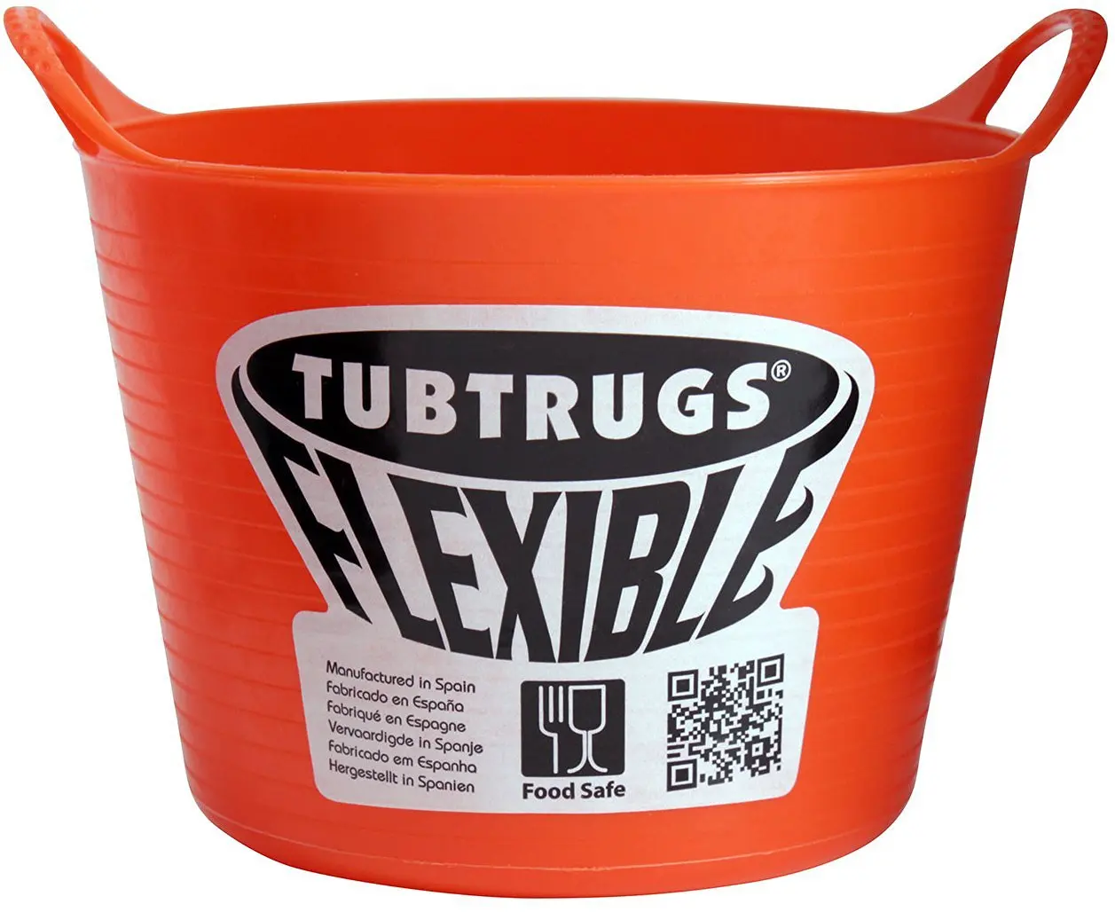 Tubtrugs SPMICO Flexible Orange Micro .37 Liter/12.5 Ounce Capacity