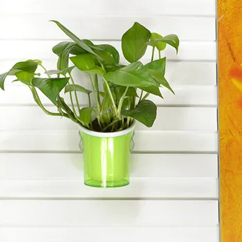 Hot Decorative Pvc Plastic Flowerpot Wall Mounted Hanger Hot Decorative Pvc Plastic Flowerpot Wall Mounted Hanger Flower Holder