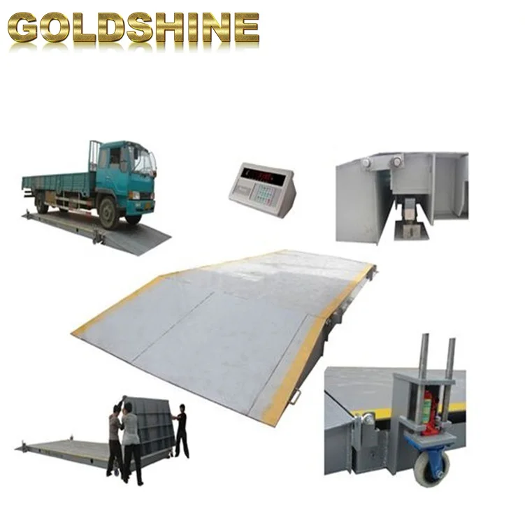 Movable Weighbridge Manufacturers Bridges Heavy Duty Scale Lift Truck Weigh Scales For Trucks