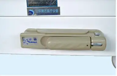 ABS headboard and guardrail three shark hospital bed