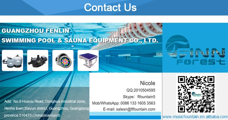 Water Spary Dry Deck Fountain Nozzle