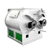 Double shaft blade Horizontal type animal poultry chicken feed mixer