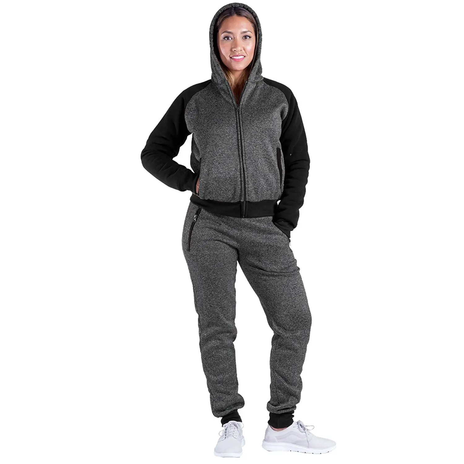 grey oversized tracksuit