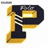 Custom your own chenille iron on letter patch, chenille towel letters