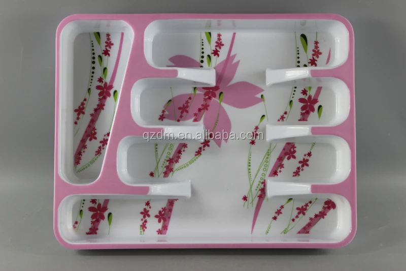 13 inch melamine cutlery tray/ holder 30% melamine