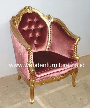 French Style Sofa Antique Chair Vintage European Living Room French Style Sofa Antique Chair Vintage