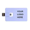 Wholesales Credit Card OTG Flash Drive Real Capacity 4GB 8GB 16GB 32GB 64GB USB Flash Drive With Free sample Quality Choice