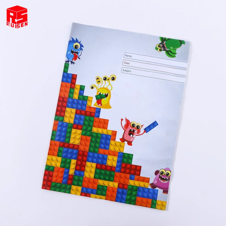 clear PVC plastic book cover