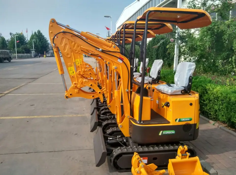 800kgs Xn08 Xn12 Xn16 Small Mini Excavator With Auger,Rock Hammer ...