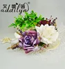 Fashionable floral sinamay fabric for summer hats