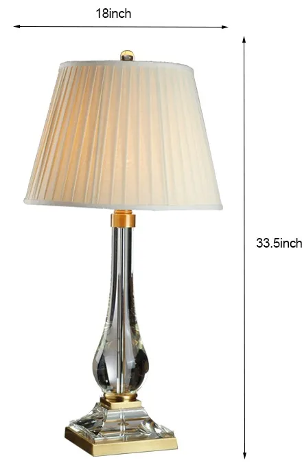 tall glass lamp tables