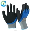 nitrile and latex foam Double layer coated cut and chemical resistant gloves