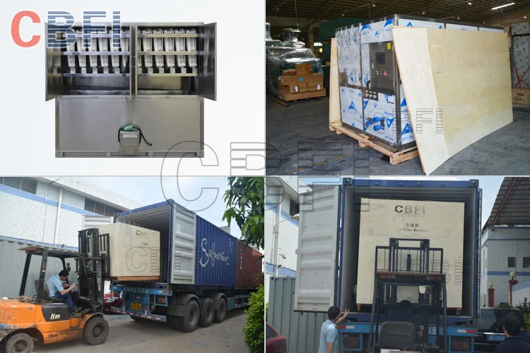 product-CBFI-Crystal 5 Ton Cube Ice Machine with Plastic Ice Bag Packing-img-3