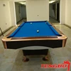 Solid wood and natural slate billard pool table for sale