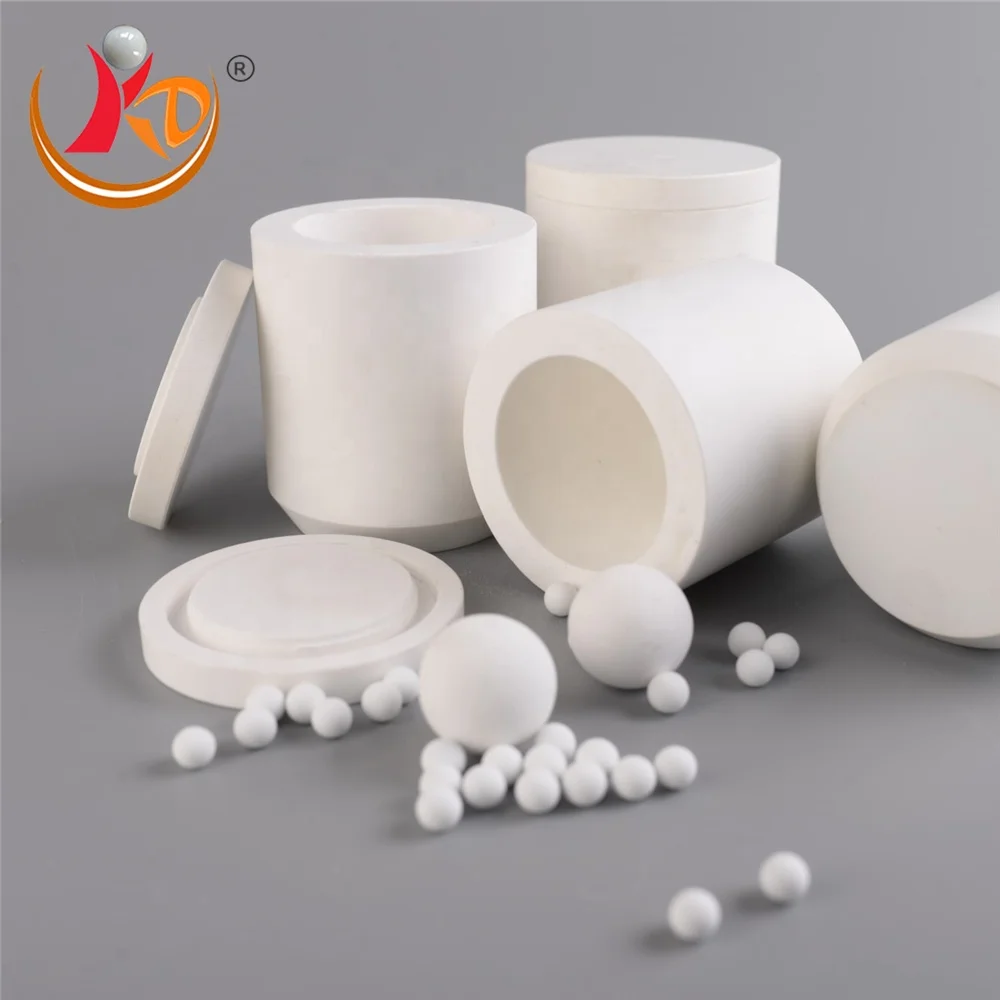 Pot/jar Ball Mill Alumina Ceramic Hot Sale Lab Experiment Use