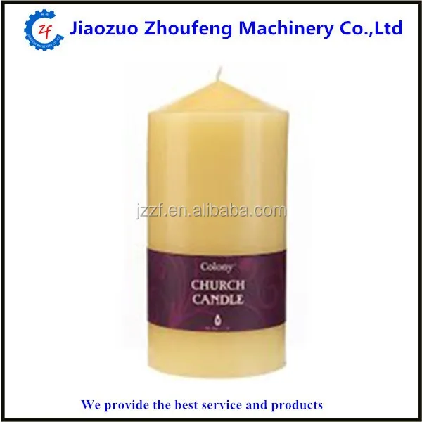 Household Lighting Pillar Candle Making Machine And Industrial Wax