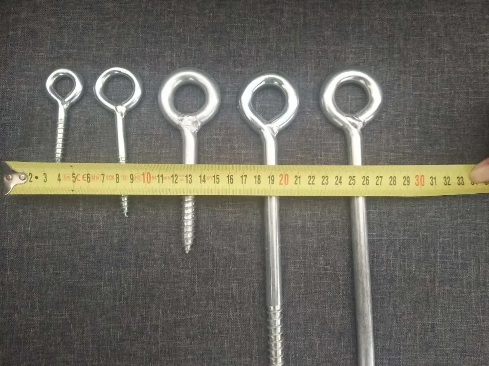 Round Ring Eye Bolt Thread Hardware Accessory in Rigging Hardware Manufacturer