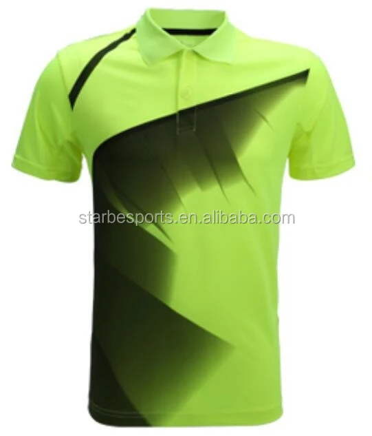 Custom Wholesale Fluorescent Polo Shirts In Full Sublimation Printing ...