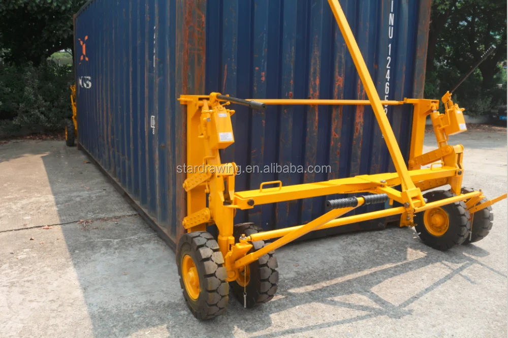 Heavy Duty Container Dolly - Steerable - Capacity: 30 tons