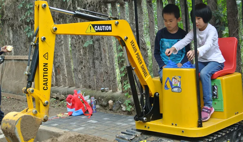 kids electric excavator